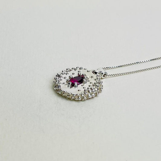 Collar Corazón de Coral